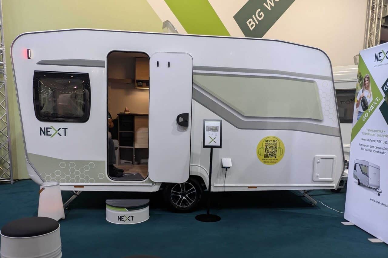 NEXT 380 (2026) auf dem Caravan Salon 2025