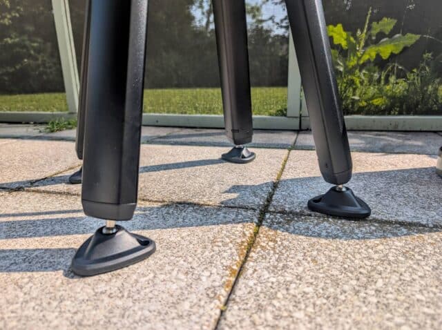 gozney tread venture gestell standsicherheit