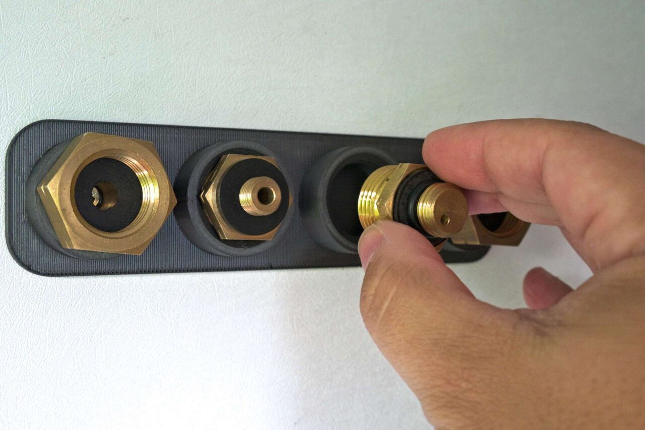gasadapter halterung organizer camperstyle