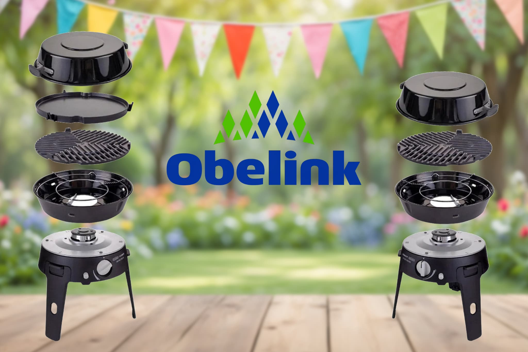 Camping-Schnäppchen bei Obelink: Der vielseitige Gasgrill Cadac Safari Chef 30 im Angebot