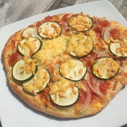 Pfannenpizza Camping