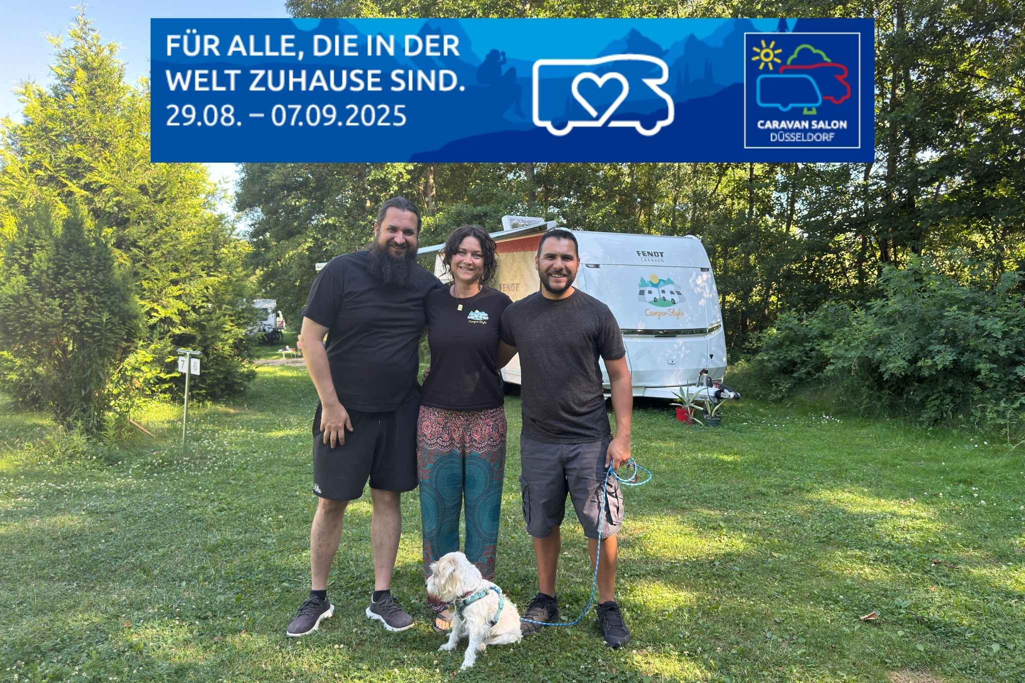 Triff uns live auf dem Caravan Salon