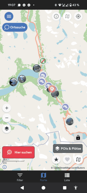 nordcamp app suche campingplaetze stellplaetze