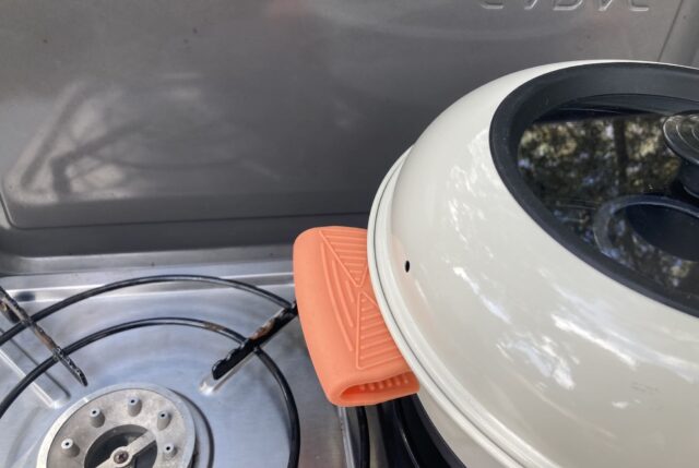 roadbaker backofen camping silikongriffe