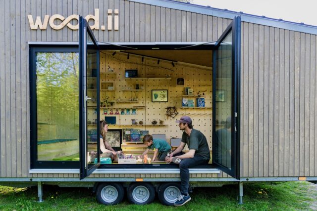 Tiny House Chassis von AL-KO für das Projekt woodii