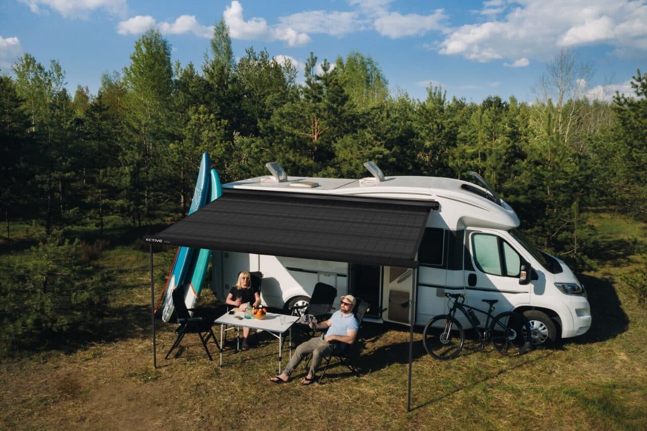 ECTIVE Solarmarkise für Wohnmobile und Wohnwagen