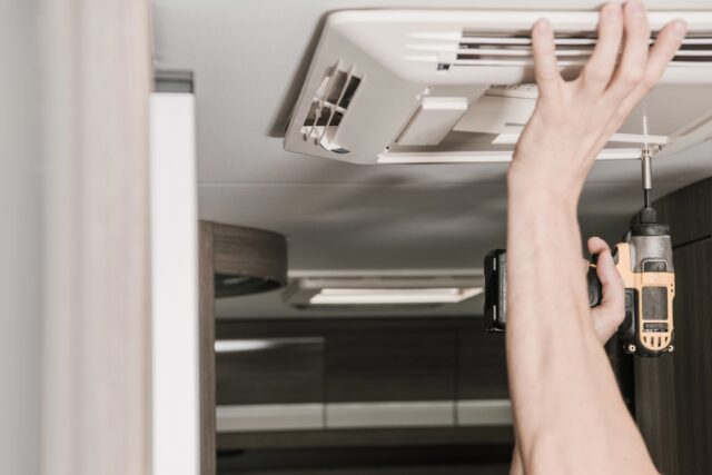 klimaanlage montage dometic
