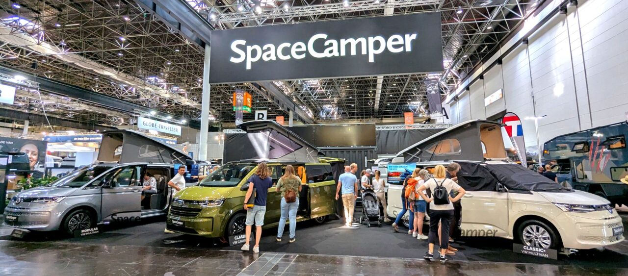 SpaceCamper: Mit cleveren Details und Leichtbau in die Zukunft der Elektromobilität 1 spacecamper stand caravan salon 2025