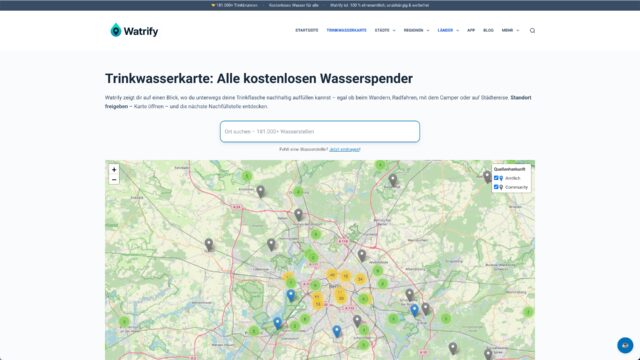 Watrify Wasser App