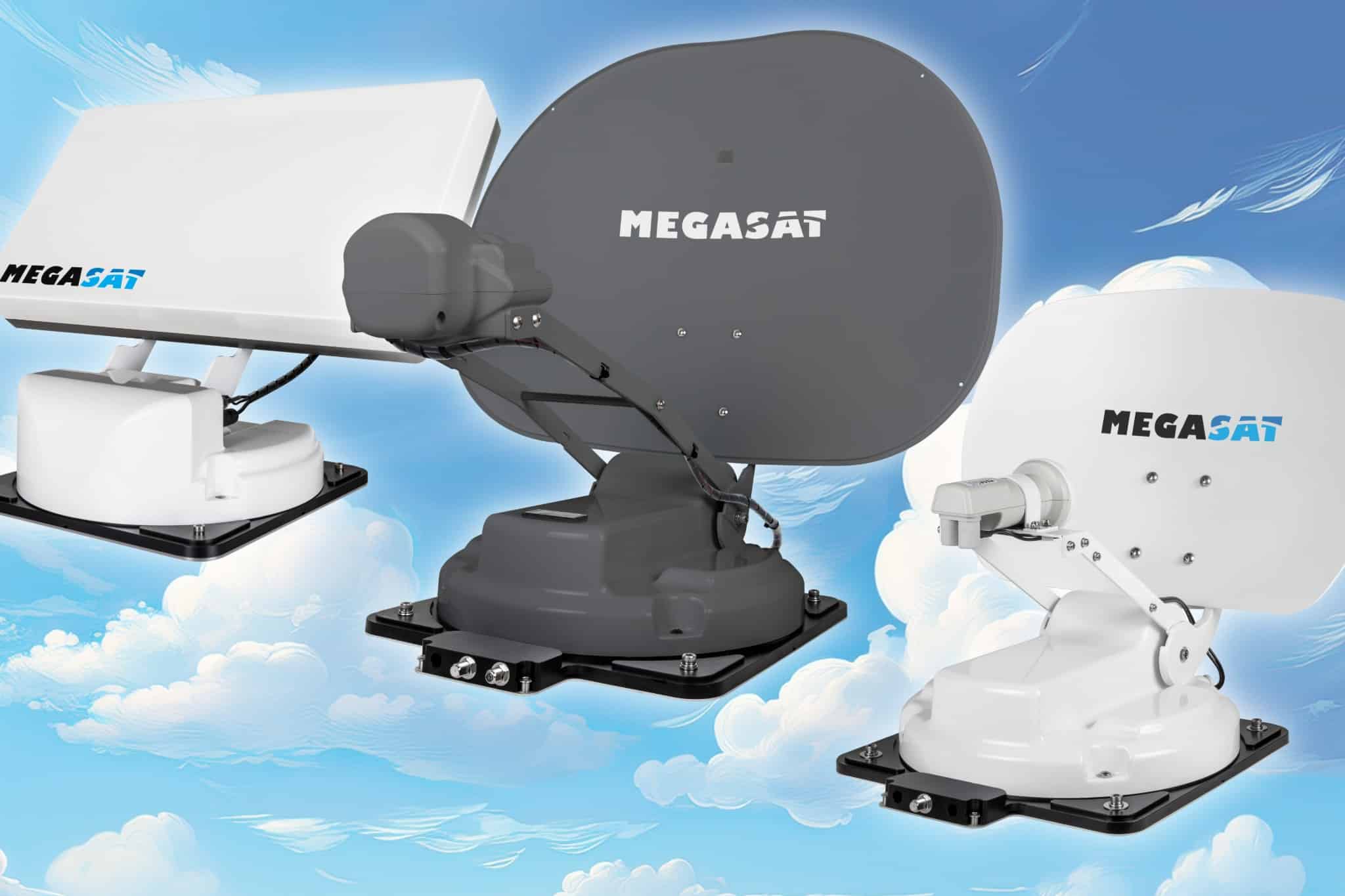 Nie wieder SAT-Updates? Die MEGASAT-Neuheiten 2026 vom Caravan Salon