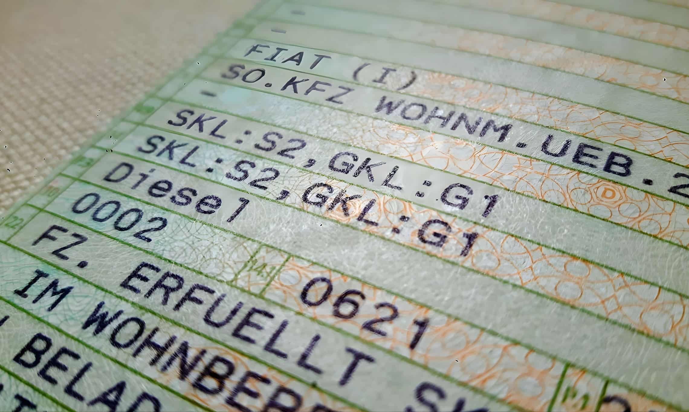 Wohnmobil zulassen: Das musst du für die Anmeldung wissen 5 Wohnmobil zulassen: Das musst du für die Anmeldung wissen