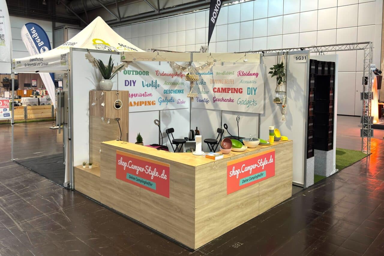CamperStyle Shop Messestand