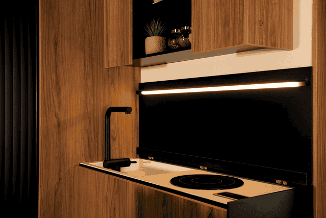 Ciclope Mencia 230 kuechenmodul geoeffnet