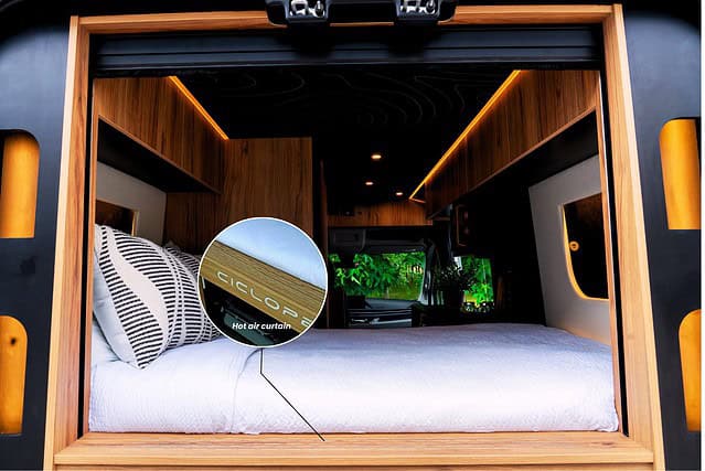 Ciclope Mencia 420 420e waermevorhang