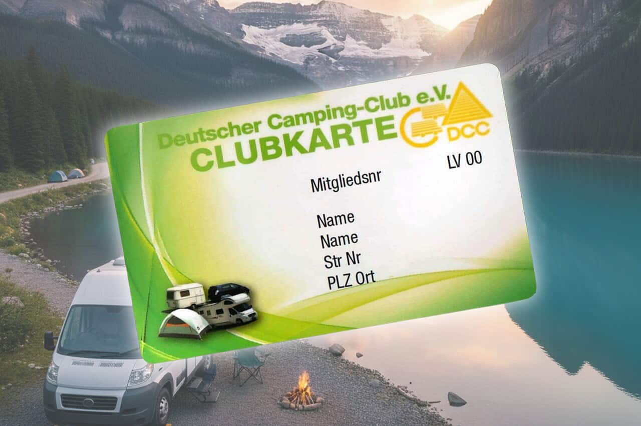 DCC Deutscher Camping-Club Rabattkarte 2026