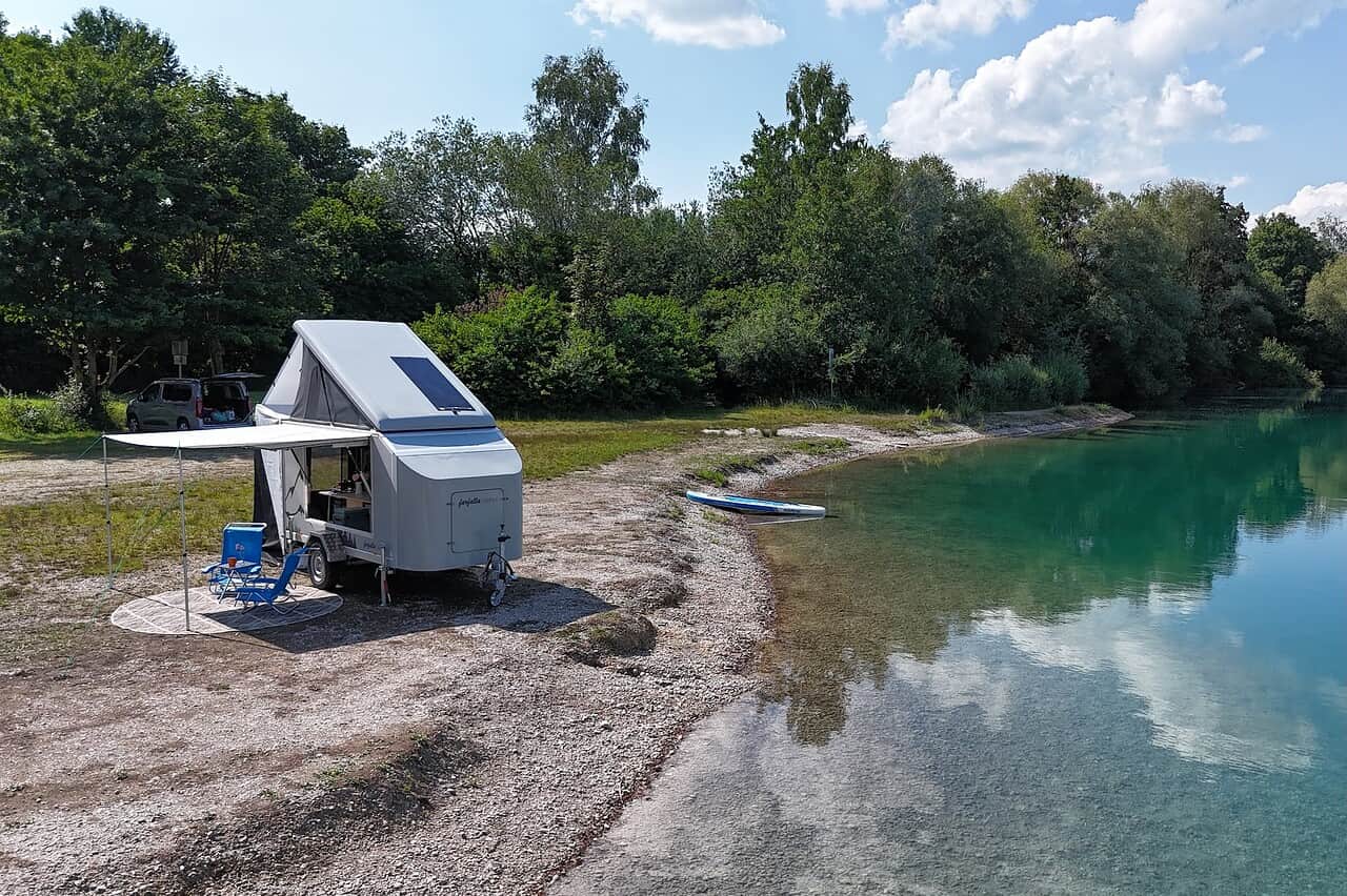 farfalla flip up 2026 mini wohnwagen mit aufstelldach