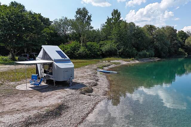 farfalla flip up 2026 mini wohnwagen mit aufstelldach