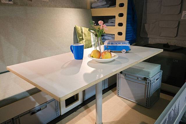 farfalla flip up tisch innen