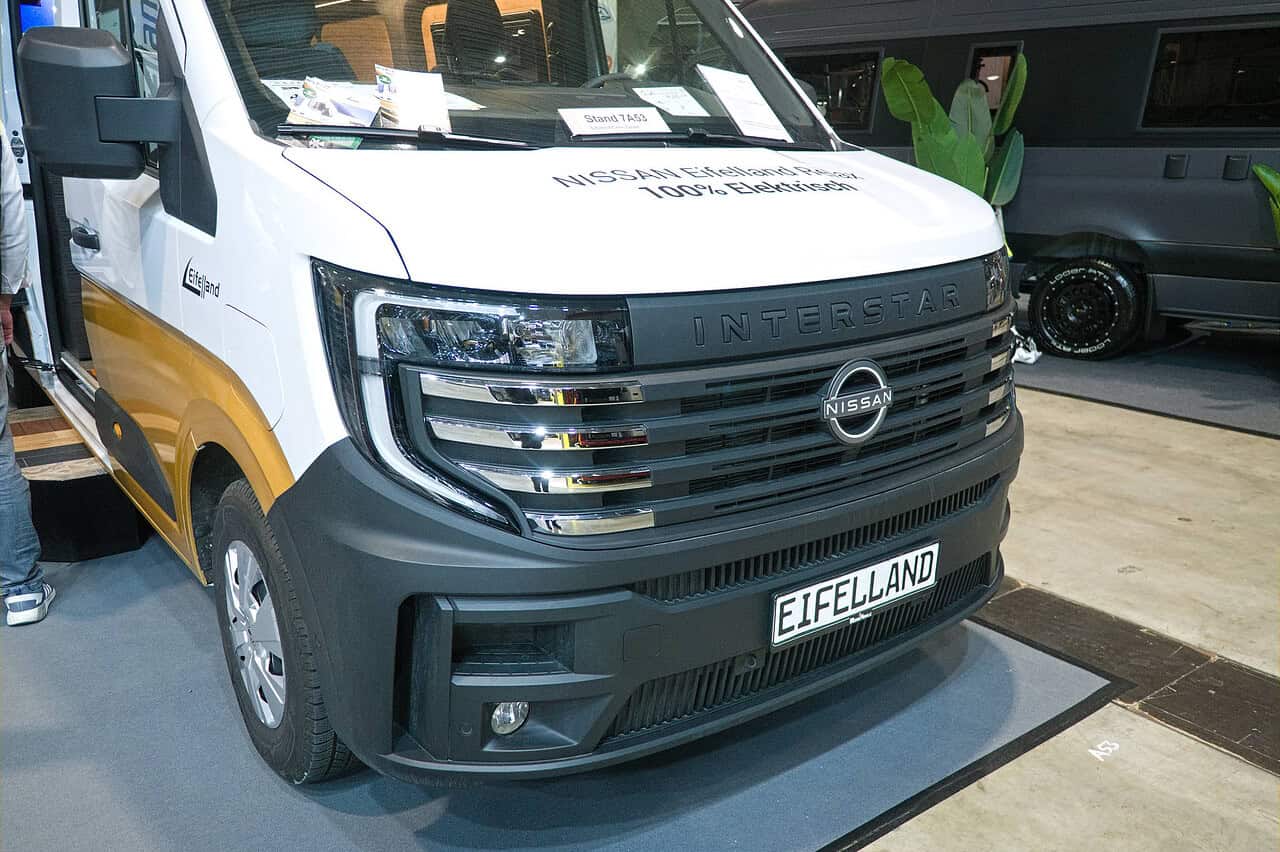 Nissan Interstar Eifelland auf der CMT 2026 - Frontansicht