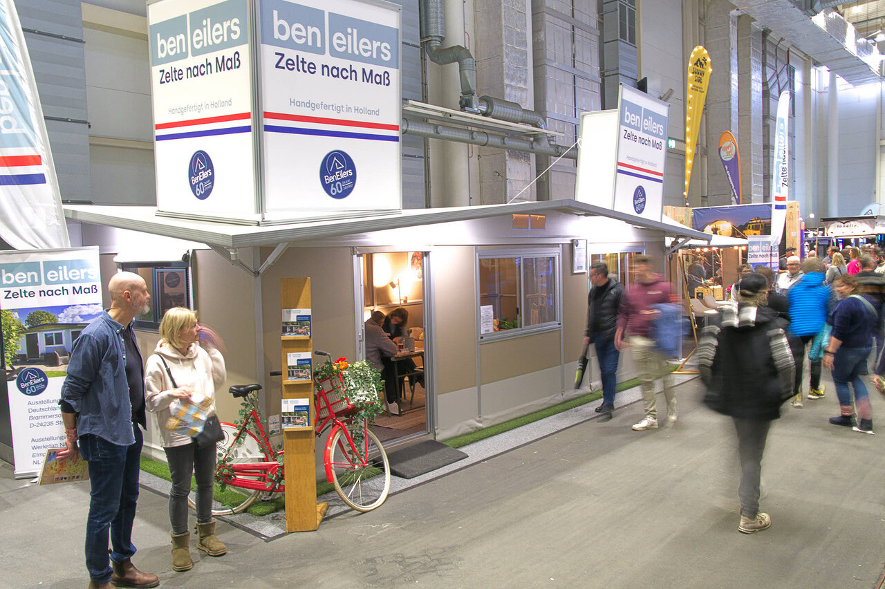 Ben Eilers Tenten auf der REISEN & CARAVANING Hamburg 2026
