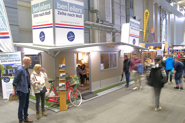 Ben Eilers Tenten auf der REISEN & CARAVANING Hamburg 2026