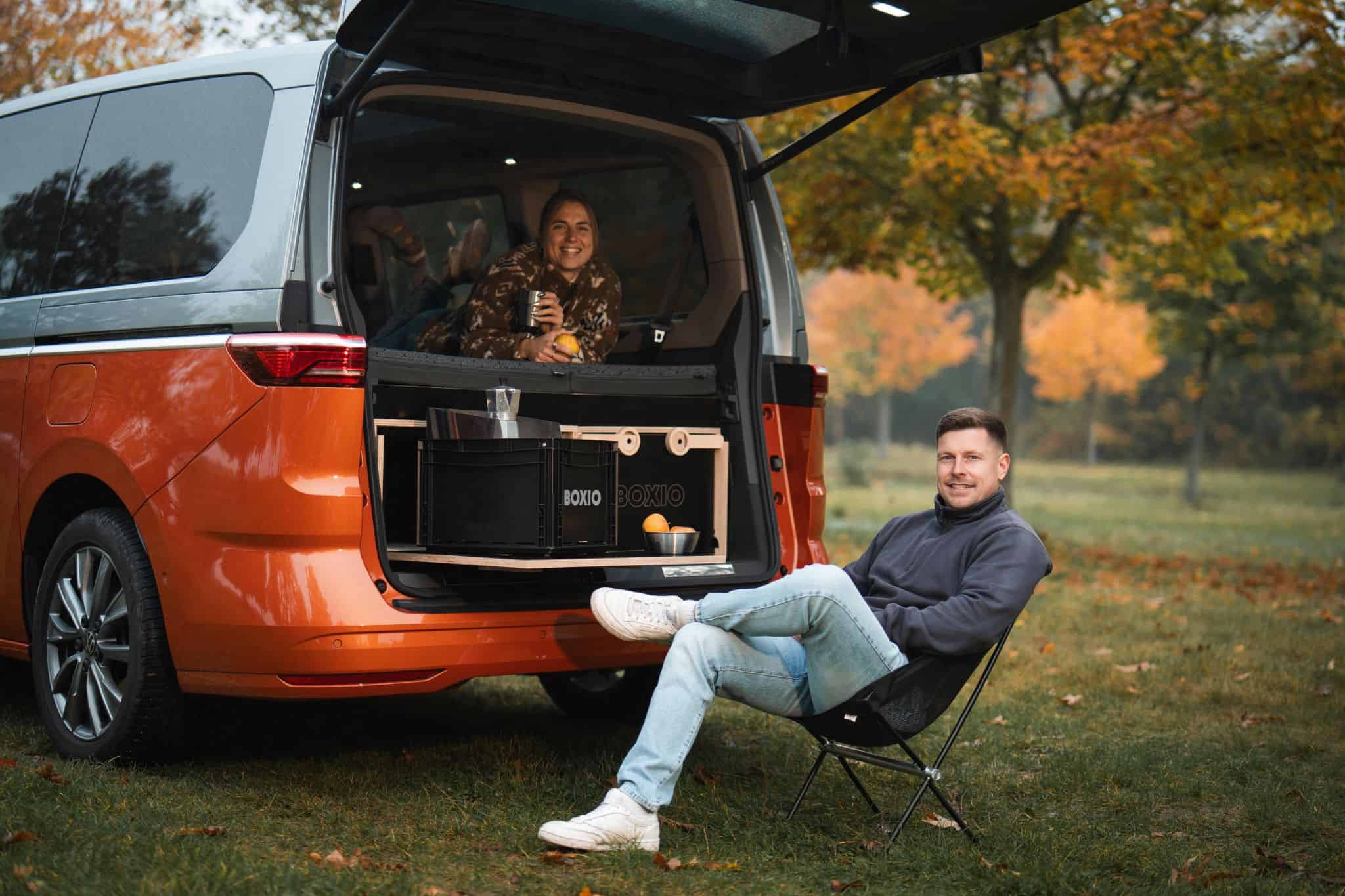 Leicht, modular, genial: Wie das neue BOXIO Rack den Ausbau eines Minicampers vereinfacht