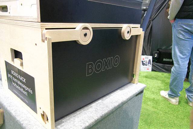 BOXIO Rack auf der REISEN & CARAVANING Hamburg 2026