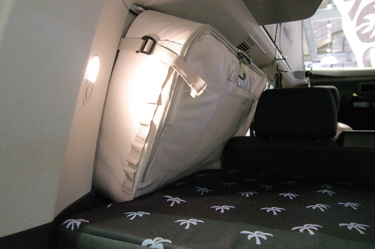 Ordnung mit System: Warum wir in Hamburg an diesen Camping-Gadgets von BusBoxx nicht vorbeikamen 2 busboxx seitentaschen