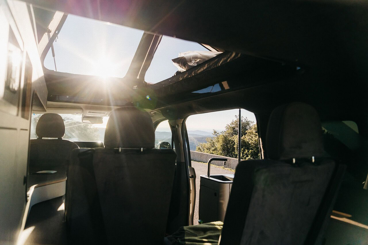 freescape van seite innenansicht