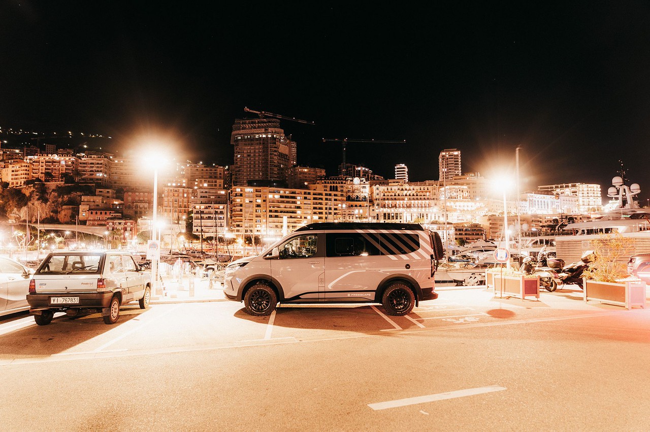 freescape van zusammengebautr