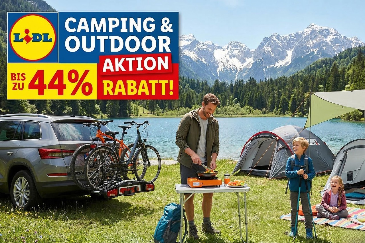 Camping-Upgrade zum Discounter-Preis: Das sind die LIDL-Highlights für den Frühling