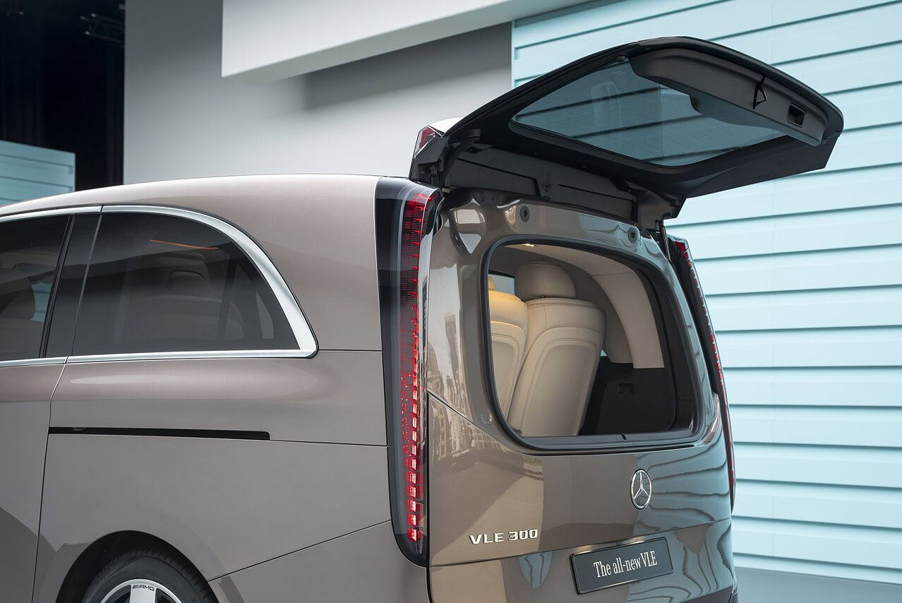 mercedes benz vle heckklappe