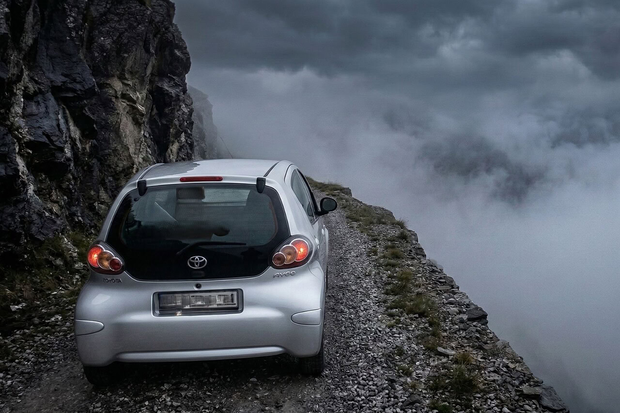 toyota aygo felswand