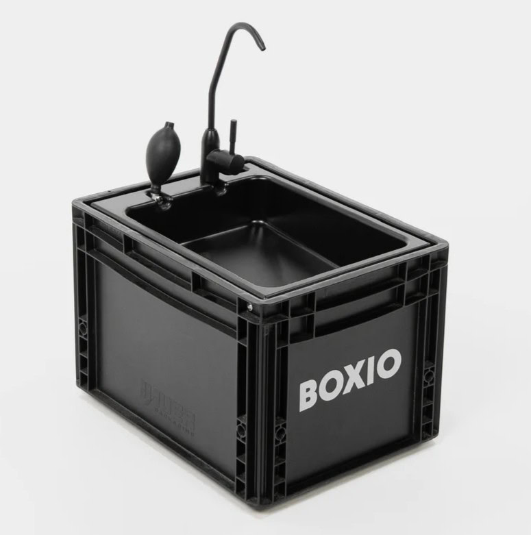 LIDL vs. BOXIO: Günstiger Preisknaller oder Premium-Original? Beide Camping-Systeme im Vergleich 9 boxio waschbecken