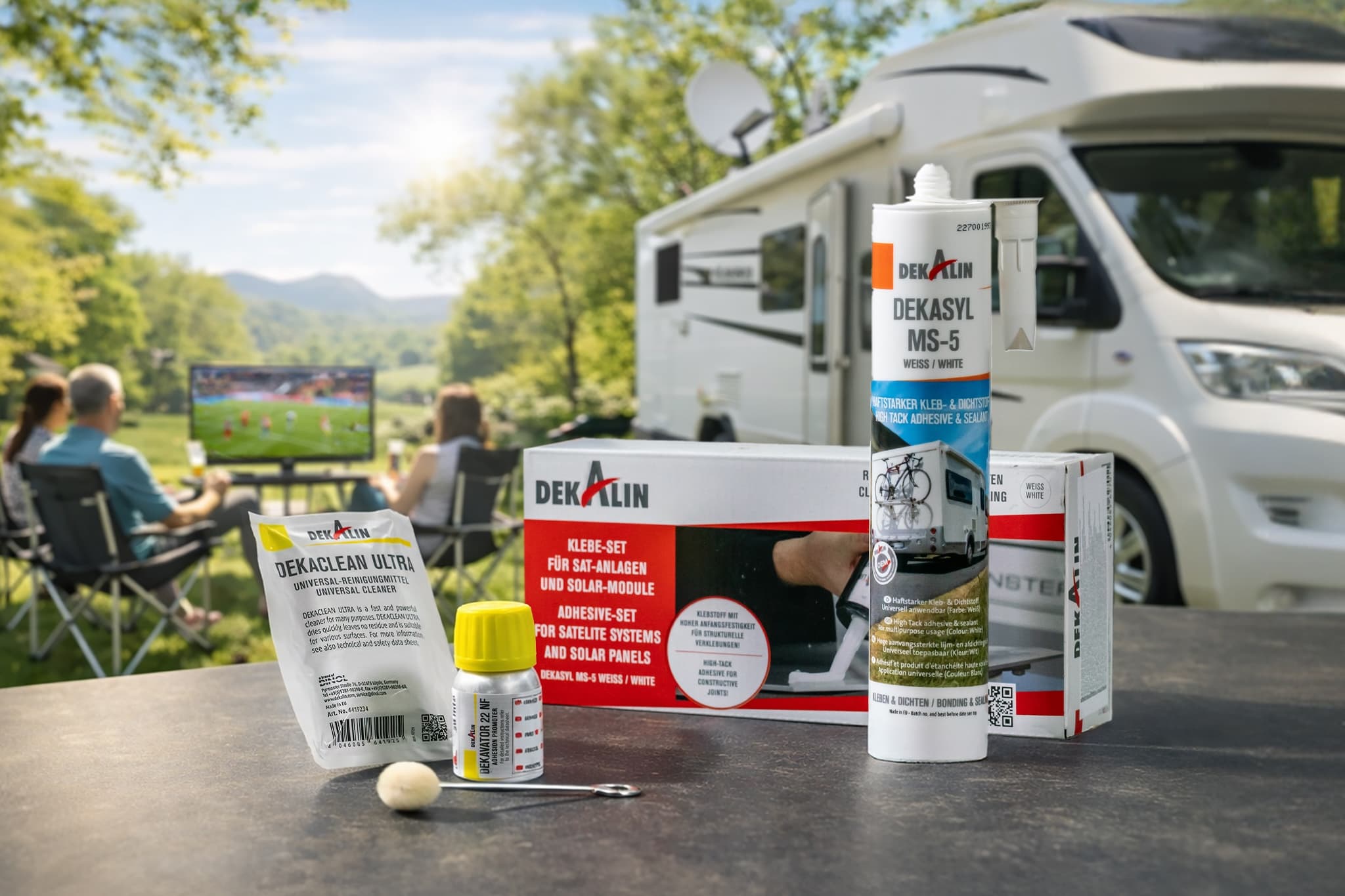 DIY wie ein Profi: Gewinne ein DEKALIN Klebeset für Sat- und Solaranlagen