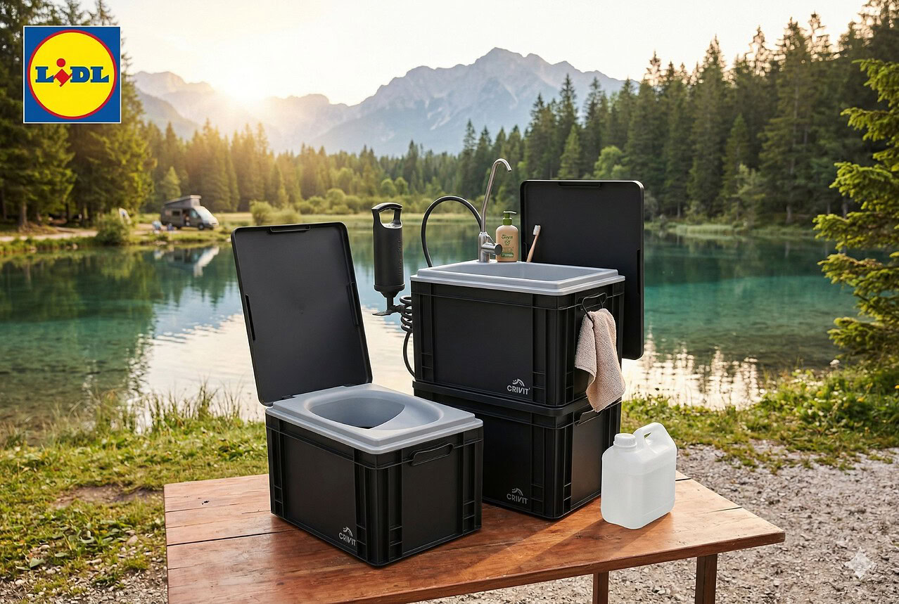 lidl crivit waschbecken toilette
