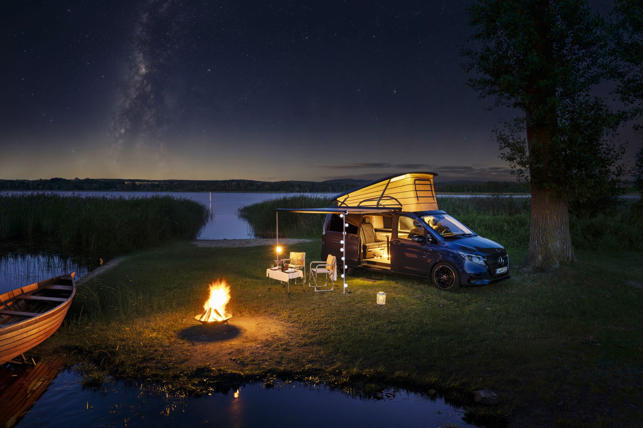 Schlafen unter dem Sternenhimmel: Was Mercedes beim neuen Marco Polo anders macht