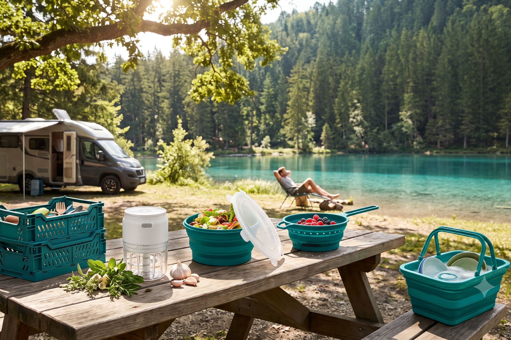 Platzsparend kochen unterwegs: Das bietet die neue Tchibo-Kollektion an Küchengadgets für Camper 13 Platzsparend kochen unterwegs: Das bietet die neue Tchibo-Kollektion an Küchengadgets für Camper
