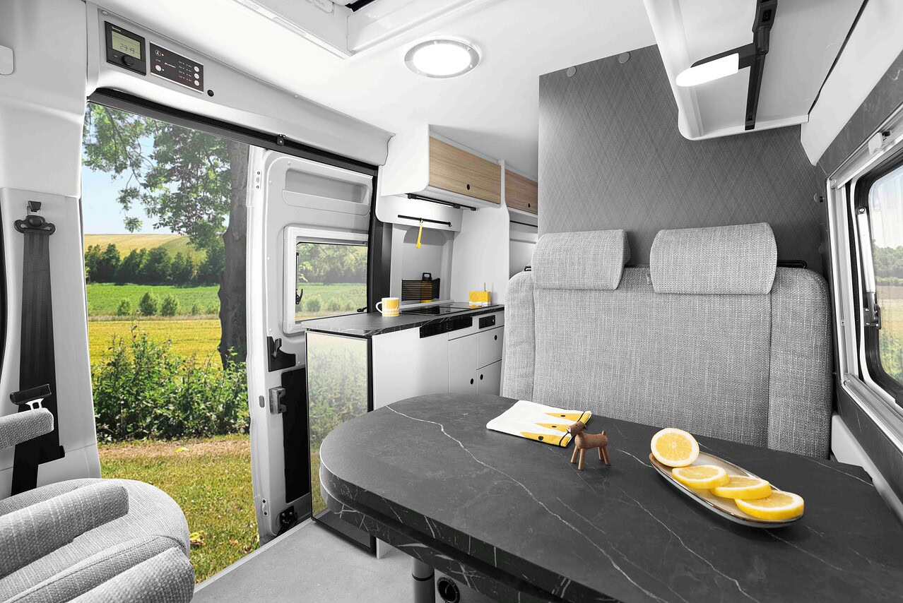 Etrusco CV 640 PB+ (2027): Mehr Raumgefühl im Campervan dank Skyview und elektrischem Hubbett 5 Etrusco CV640plus MY27 4